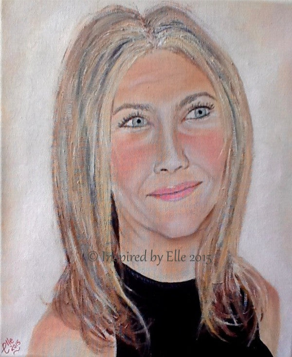 Female Portrait Painting in Oils - My Best Friend - Inspired By Elle Smith Artist